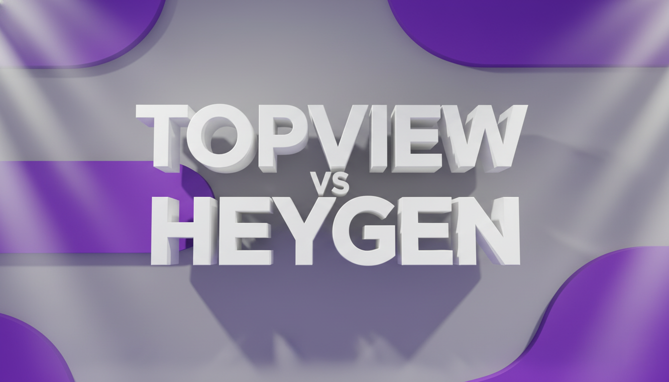 Topview vs HeyGen: A Comprehensive Comparison for AI Video Marketing