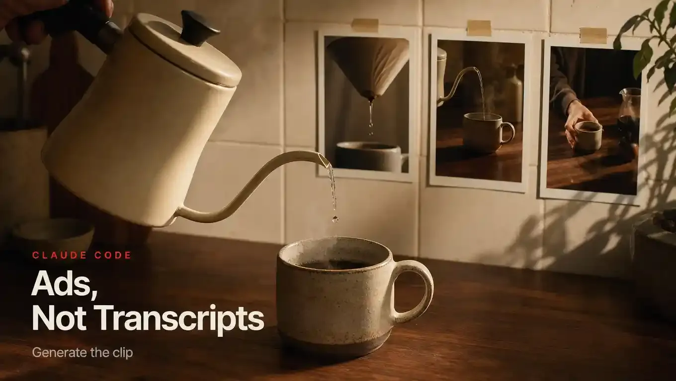 Claude Code Plugin for AI Video: Generate Ads, Not Transcripts