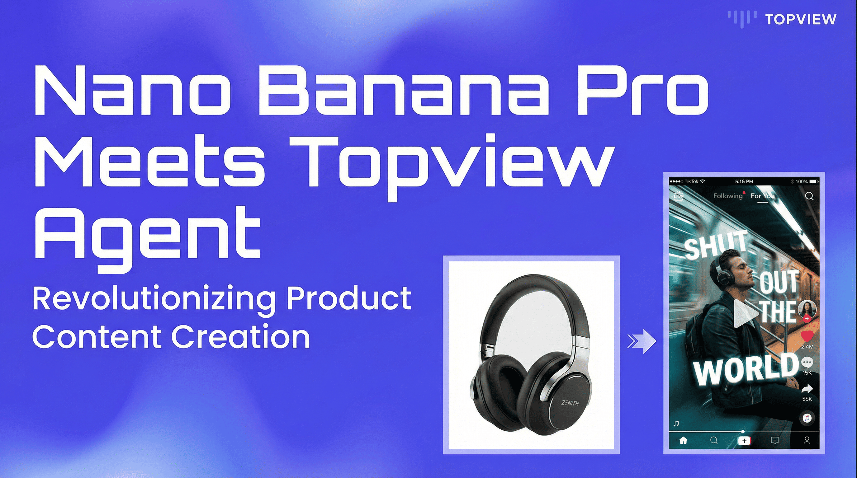 Nano Banana Pro & Topview Agent: The Ultimate AI Workflow for Viral Product Ads