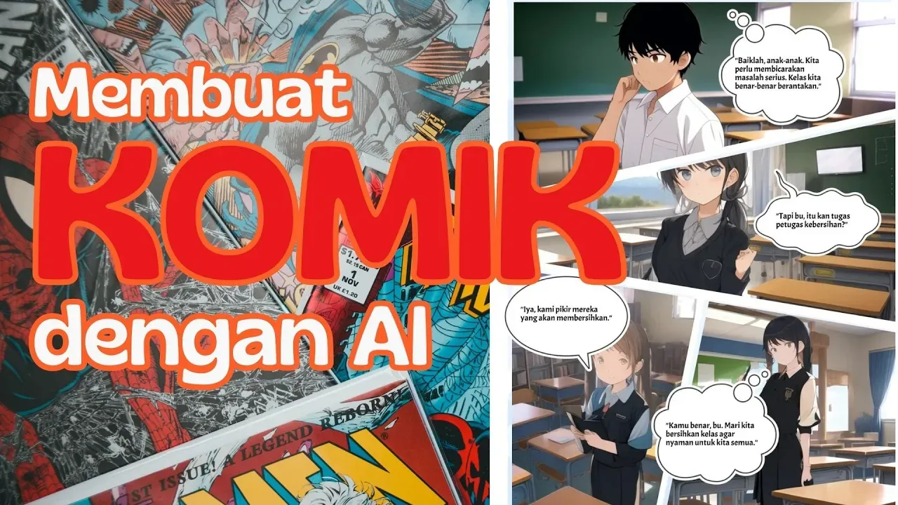 Cara Membuat Komik dengan AI | comicai.ai