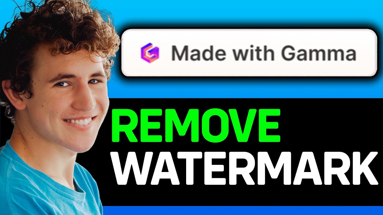 100% SOLVED! Gamma AI Watermark Remove