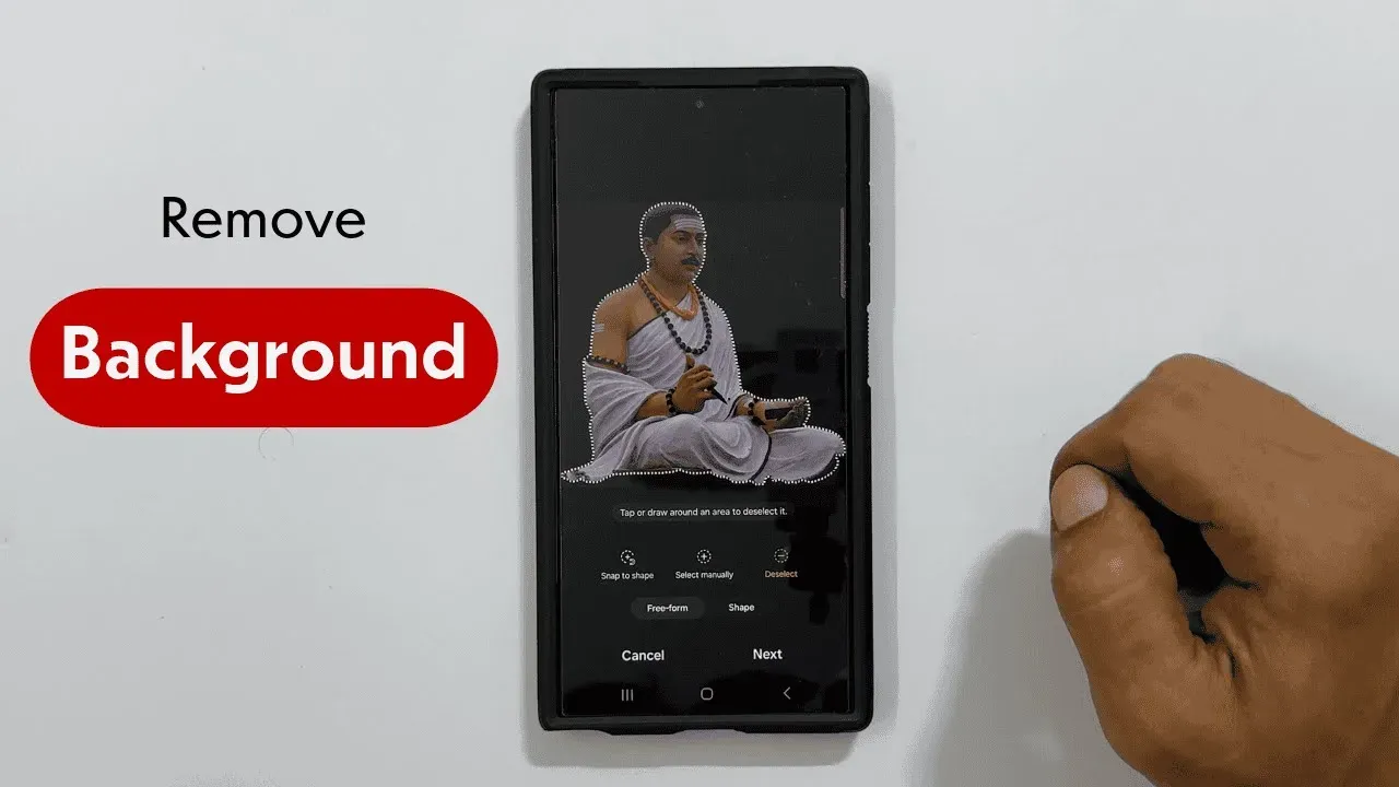 How To Quickly Remove Photo Background On Samsung Galaxy S24 Ultra using AI Feature