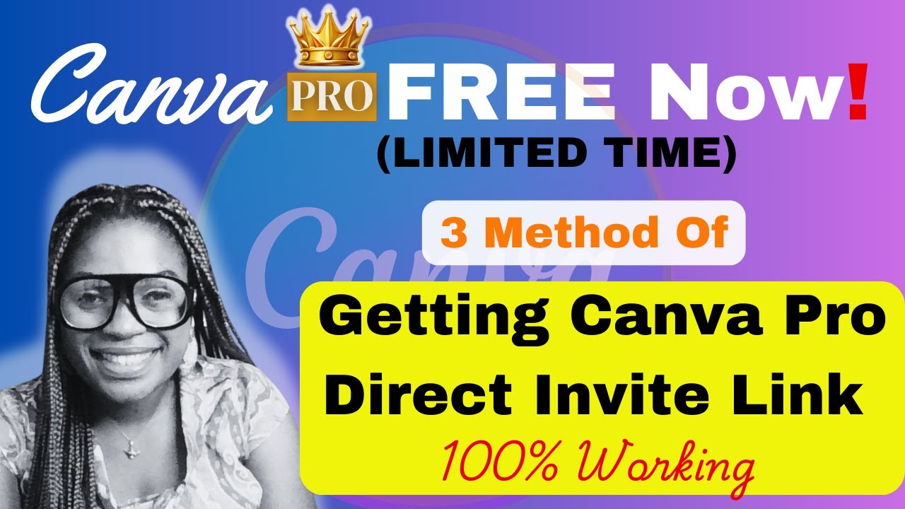Get Canva Pro FREE Now! 100% Working Direct Invite Link (LIMITED TIME)