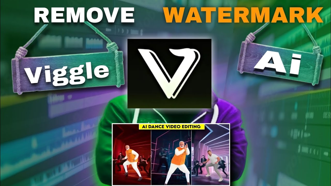 How to remove Viggle ai Water mark || viggle ai ka watermark kaise hatay