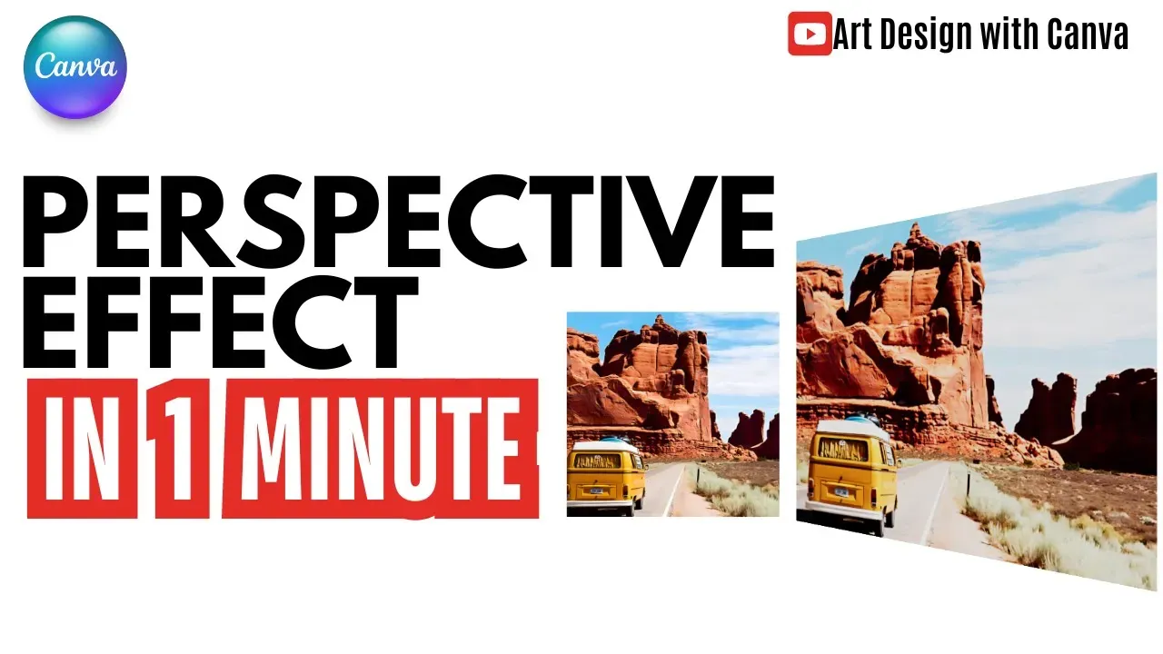 Perspective Effect in Canva